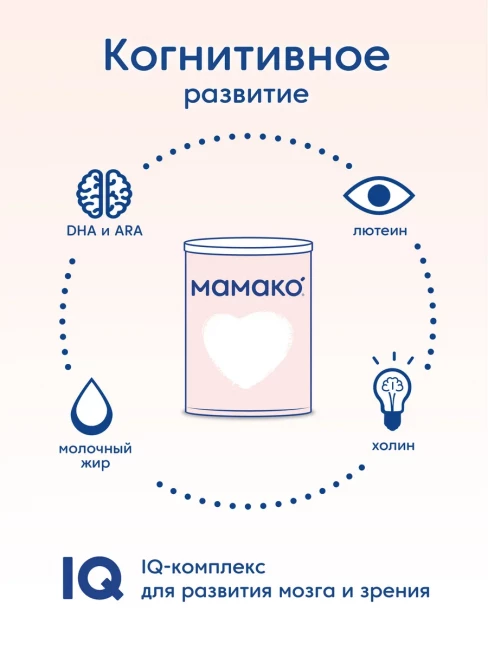 Смесь МАМАКО 2 Premium с 2'-FL ОГМ на козьем молоке с 6 до 12 месяцев, 400 гр.